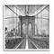 Stupell Industries Brooklyn Bridge Black White Industrial Landscape City Architecture Framed Wall Art